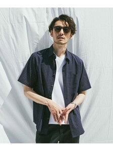 【SALE／20%OFF】FLOW LINEN SORONA 半袖バリエーションシャツ nano・universe ナノユニバース シャツ/ブラウス シャツ/ブラウスその他 ブルー ブラック ホワイト【RBA_E】【送料無料】[Rakuten Fashion]