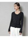 OperaSPORT/CAROLINE SEAMLESS TOP NANO universe ナノユニバース トップス カットソー・Tシャツ ブラック【送料無料...
