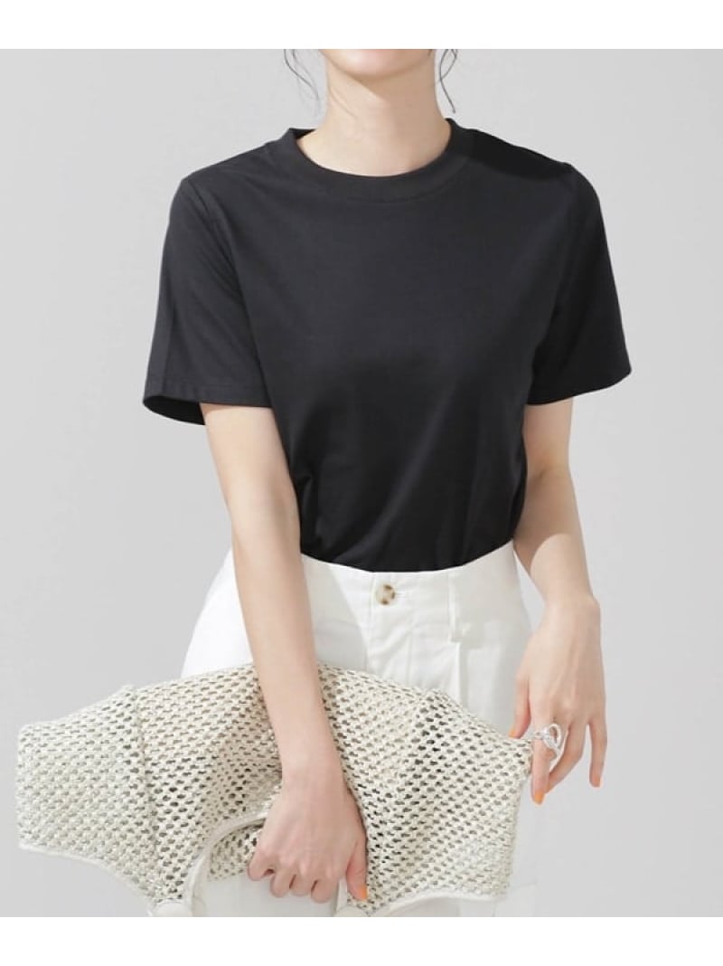LB.03/Anti Soaked 汗染み防止 クルーネックTシャツ LB.03 Section ナノユニバース トップス カットソー・Tシャツ ブラック グレー ホワイト【送料無料】[Rakuten Fashion]のサムネイル
