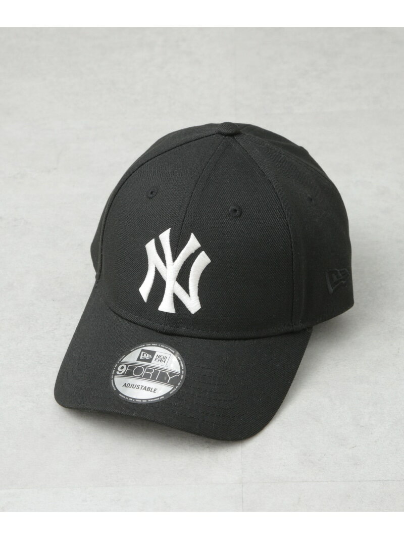 NEW ERA/別注 940CS NY / 9FORTY MLB CAP NANO universe ナノユニバース 帽子 その他の帽子 ブラック【送料無料】[Rakuten Fashion]