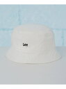 Lee/LE COLOR BUCKET OG COTTON NANO universe ナノユニバース 帽子 その他の帽子 ホワイト ブラック[Rakuten Fashion]