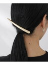 JAMIRAY/DROP LONG HAIRCLIP NANO universe ナノユニバース ヘアアクセサリー その他のヘアアクセサリー シルバー ゴールド...