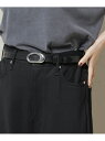 JAMIRAY/BEAN BELT 2 NANO universe ナノユニバース ファッション雑貨 ベルト シルバー【送料無料】[Rakuten Fashio...