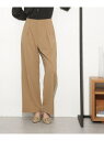 【SALE／40 OFF】インタックワイドパンツ(セットアップ可) NANO universe ナノユニバース パンツ その他のパンツ ベージュ ネイビー【RBA_E】【送料無料】 Rakuten Fashion
