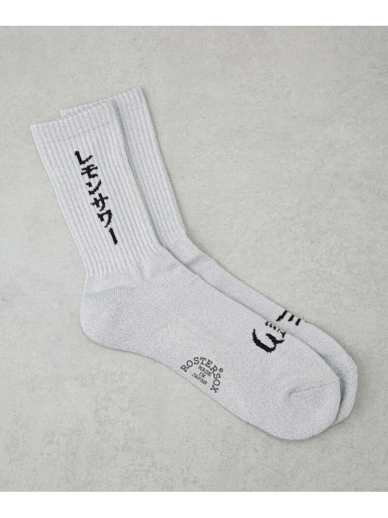 ROSTER SOX/LEMON NANO universe ナノユニバース 靴下・レッグウェア その他の靴下・レッグウェア グレー[Rakuten Fashion] 1