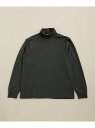 LONG SLEEVE ROLL NECK NANO universe ナノユニバース トップス カットソー Tシャツ グレー ブラック ホワイト【送料無料】 Rakuten Fashion