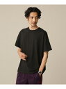 【SALE／30%OFF】RUSSELL ATHLETIC/別注 S/S Tee NANO universe ナノユニバース トップス カットソー・Tシャツ ブラック グレー ホワイト【RBA_E】[Rakuten Fashion]