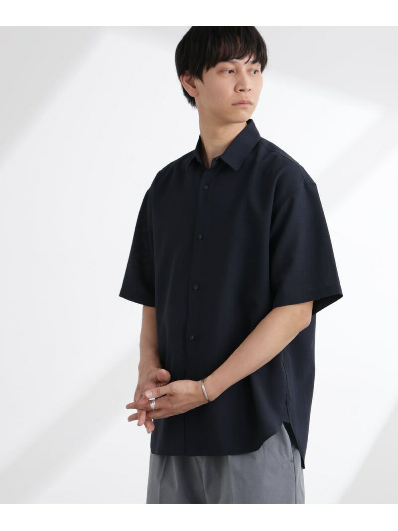 【SALE／25%OFF】ライトウェイトドライシャツ 半袖(セットアップ可) NANO univer