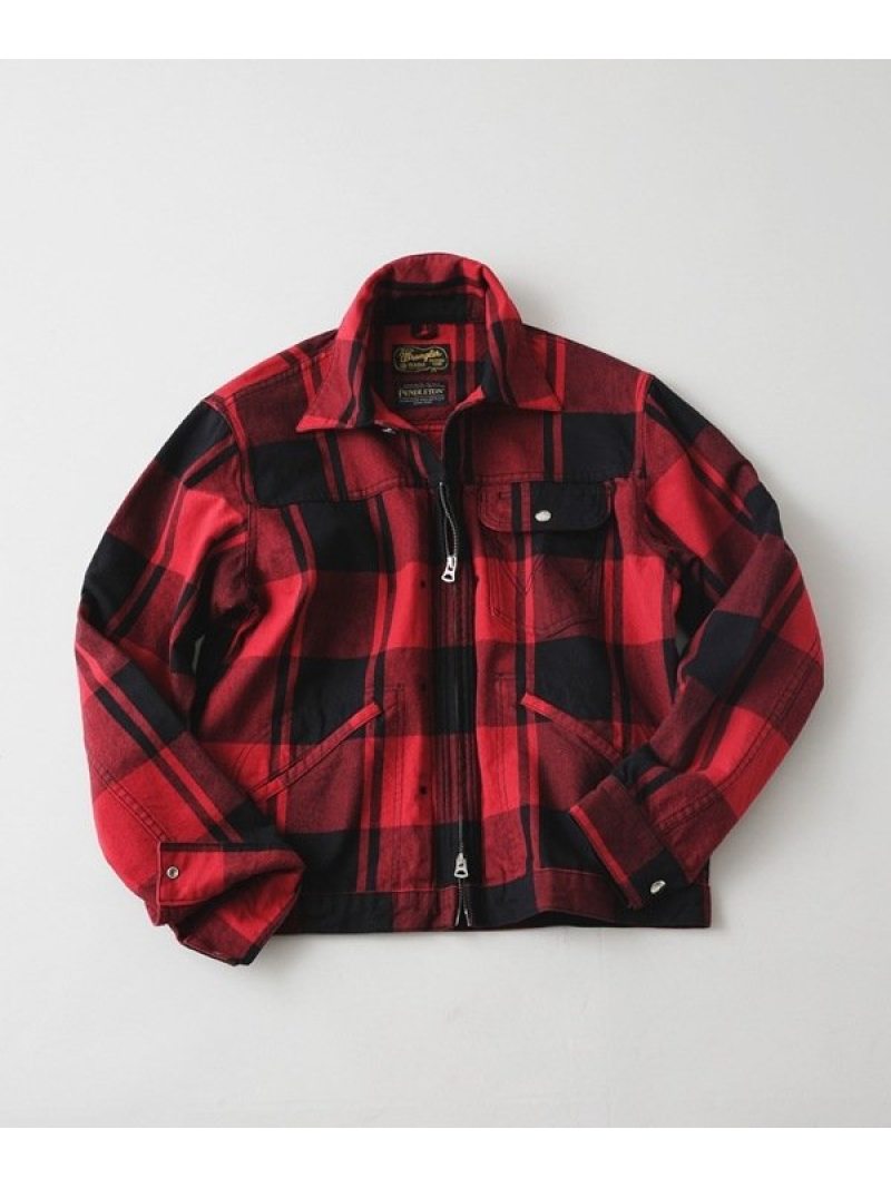 Offクーポン Sale 50 Off 別注pendletonコラボ ジャケット Wrangler ナノユニバース コート ジャケット ブルゾン レッド ブルー Rba E 送料無料 Rakuten Fashion 翌日発送可 コート ジャケットメンズファッション Insolite Guadeloupe Voyage Com