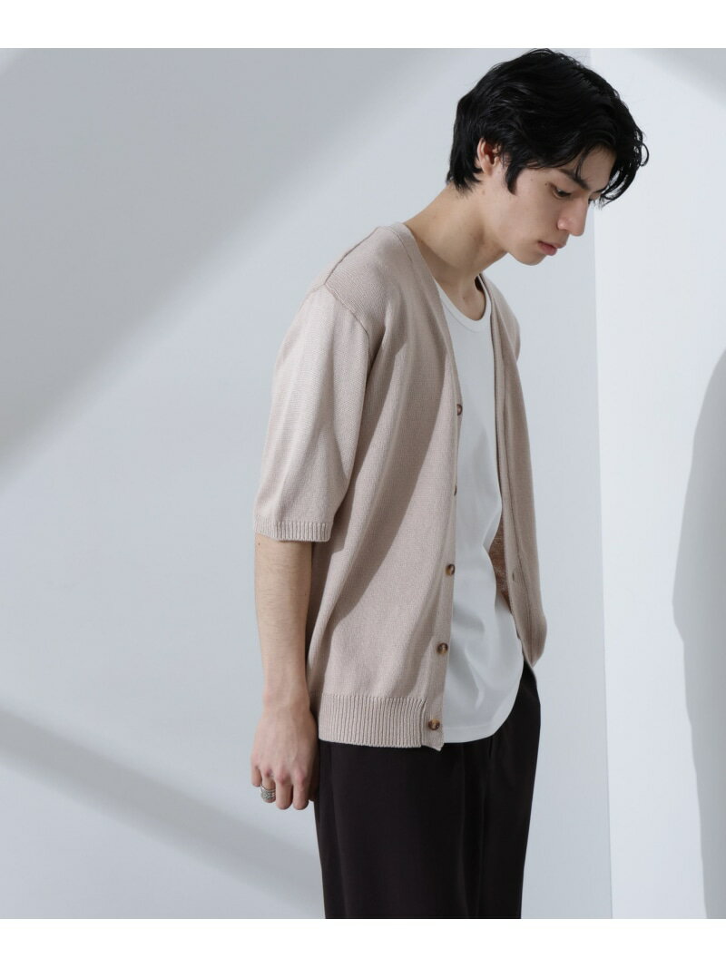 boohoo MAN★半袖 ニット ボタン留め シャツ カーディガン★白★ 楽天市場】半袖 カーディガン 白(トップス|メンズファッション