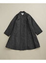 【SALE／70 OFF】FROCK COAT - Jute/Bamboo Twill NANO universe ナノユニバース ジャケット アウター その他のジャケット アウター ブラック【RBA_E】【送料無料】 Rakuten Fashion