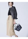 【SALE/60%OFF】リネン調ベルト付ワイドパンツ ナノユニバース パンツ/ジーンズ【RBA_S】【RBA_E】【送料無料】