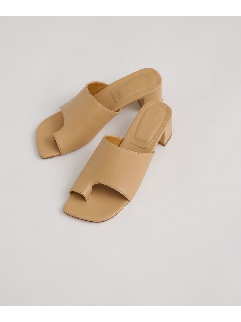 【SALE／40%OFF】FABIO RUSCONI/トングヒールサンダル NANO universe ナノユニバース シューズ・靴 サンダル ベージュ【RBA_E】【送料無料】[Rakuten Fashion]