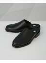 【SALE/40%OFF】Tomo&Co/別注 LEATHER MULE NANO universe ナノユニバース シューズ・靴 その他のシューズ・靴 ブラッ...