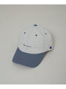 Champion/Nタフタ遮熱/UVハイキャップ NANO universe ナノユニバース 帽子 その他の帽子 ブルー ベージュ【送料無料】[Rakuten ...