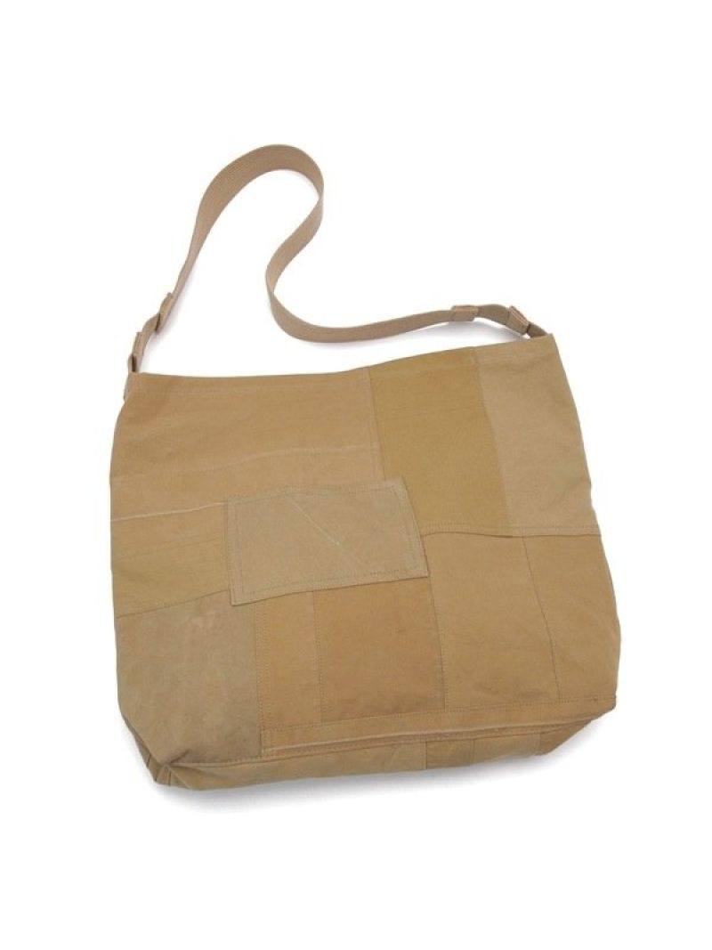 French Army Patchwork Shoulder Patchwork Hobo ナノユニバース バッグ ショルダーバッグ Hobo バッグ ベージュ 送料無料 Rakuten Fashion Nano Universenano Universe メンズ バッグ ナノユニバース Hobo