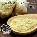 【クーポンで最大500円オフ】国産 生姜パウダー100g しょうが 粉末 高知県産 ジンジャーパウダ ...