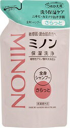 ミノン全身シャンプーさらっとタイプ 詰替用380ml ／敏感肌 混合肌 保湿洗浄 ベタつき にきび かさかさが気になる方に 洗浄料 洗髪料【あす楽】