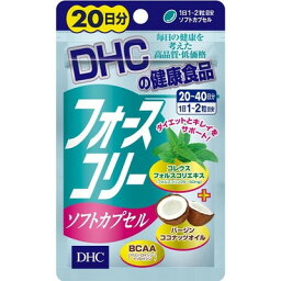 DHC フォースコリー ソフトカプセル 40粒（20日分）