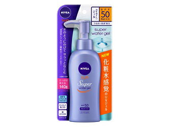 ニベアサンスーパーウォータージェルSPF50ポンプ140g