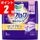 ロリエ 朝までブロック 安心ショーツ MーLサイズ 5個