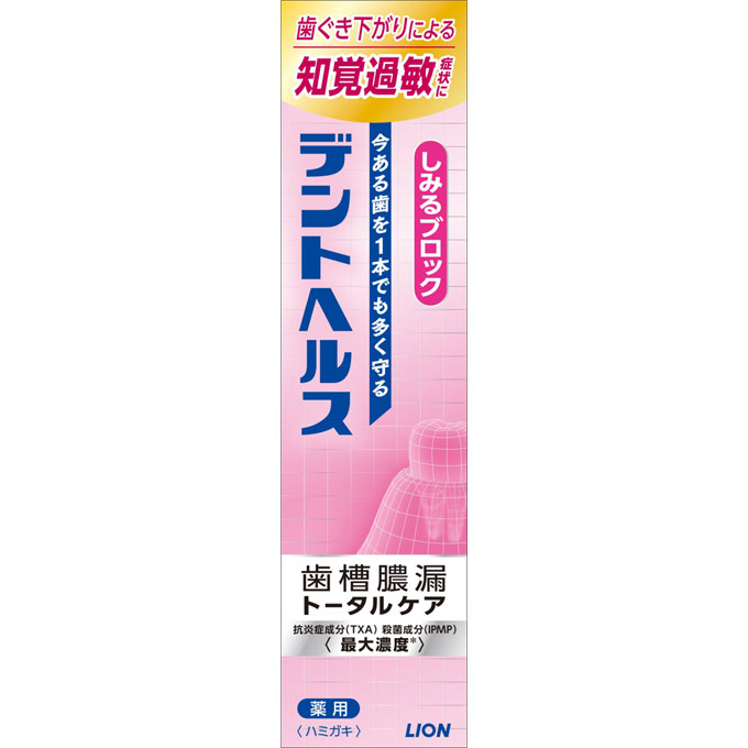 デントヘルス薬用ハミガキしみるブロック 115g【ポイントUP】のサムネイル