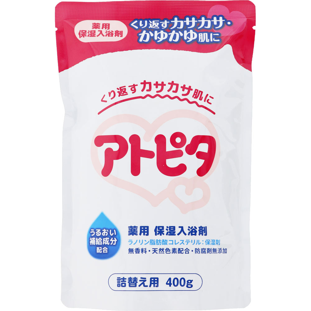 アトピタ 薬用保湿入浴剤 （詰替え用） 400g