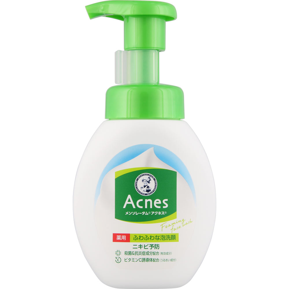 ◇メンソレータム アクネス 薬用ふわふわな泡洗顔 160mL