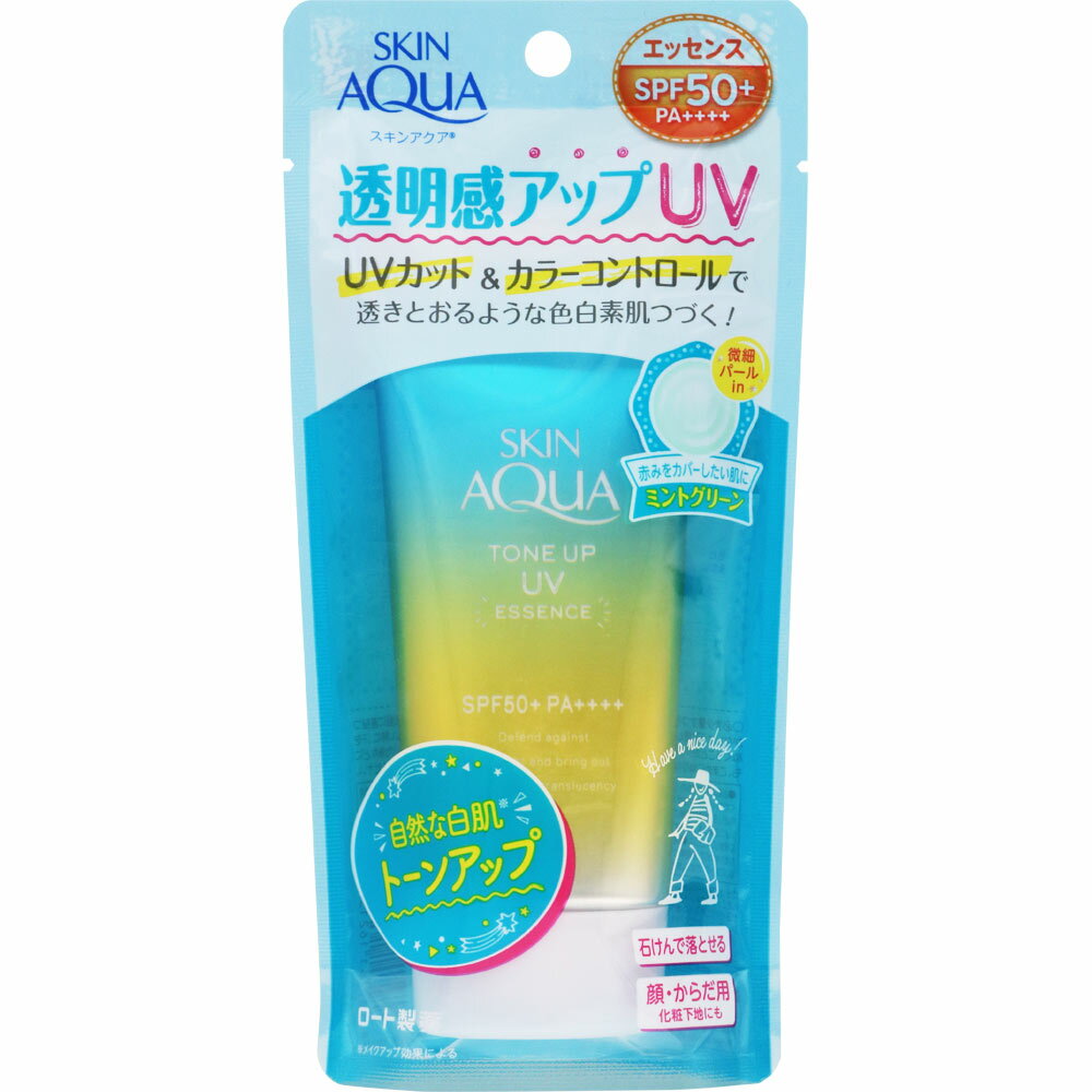 スキンアクア トーンアップUVエッセンス ミントグリーン 80g【ポイントUP】のサムネイル