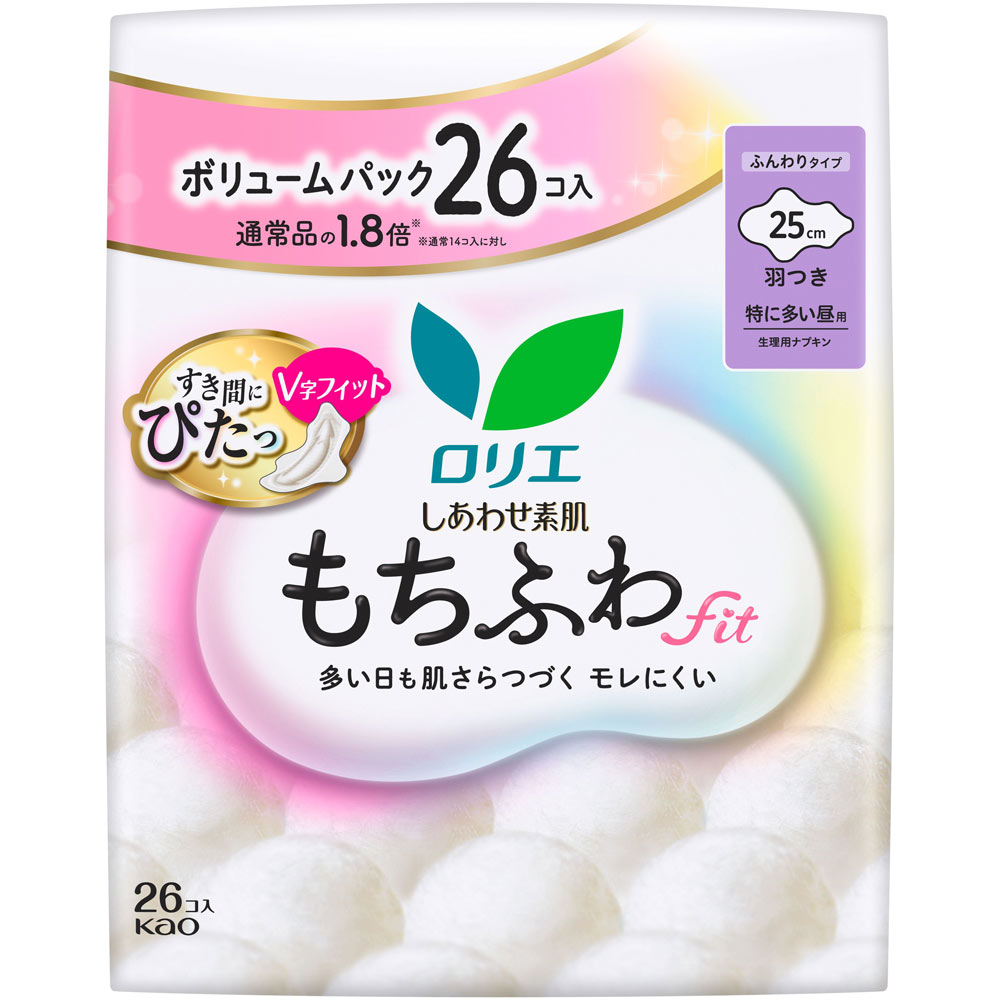 通常品の1.8倍※※通常14コ入に対しふんわりタイプすき間にぴたっ V字フィット多い日も肌さらつづく モレにくい広告文責(株)なの花西日本TEL：072-652-0371※予告なくリニューアル、発売終了する場合がございます。予めご了承下さいませ。