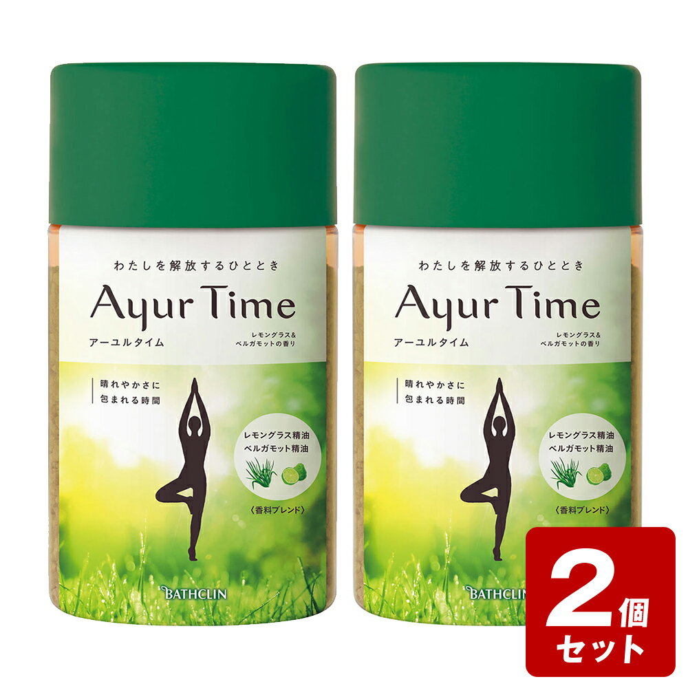 《お買い得2個セット》アーユルタイム レモングラス＆ベルガモットの香り 720g×2個セット【お買い得商品】のサムネイル