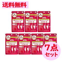 命の母 発酵 大豆 イソフラボン エクオール 30日分 30粒 7点セット サプリメント　腸内細菌 【小林製薬】