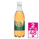 カナダドライ ジンジャーエール 500ml ペットボトル 2ケース(48本) ～甘さ控えめ、後味スッキリ。売上No.1ジンジャーエール【コカ・コーラ】