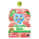 ミニッツメイド ぷるんぷるんQooもも パウチ125g 1ケース(6本) ~管理栄養士推奨の食感が楽しいぷるんぷるんゼリー【コカ・コーラ】