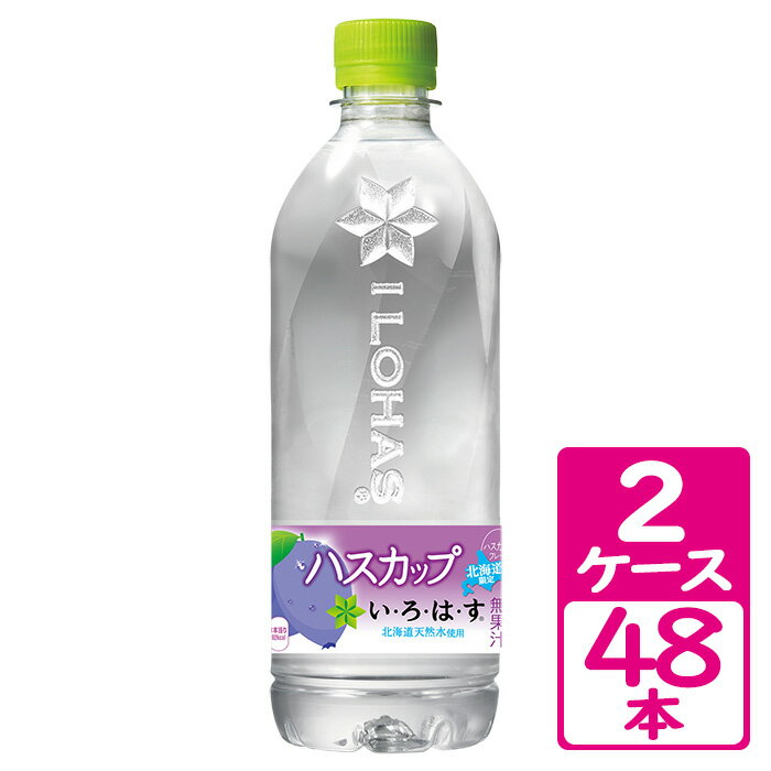 い・ろ・は・す ハスカップ 540ml ペットボトル 2ケース 48本 北海道限定 ハスカップフレーバー 【コカ・コーラ】