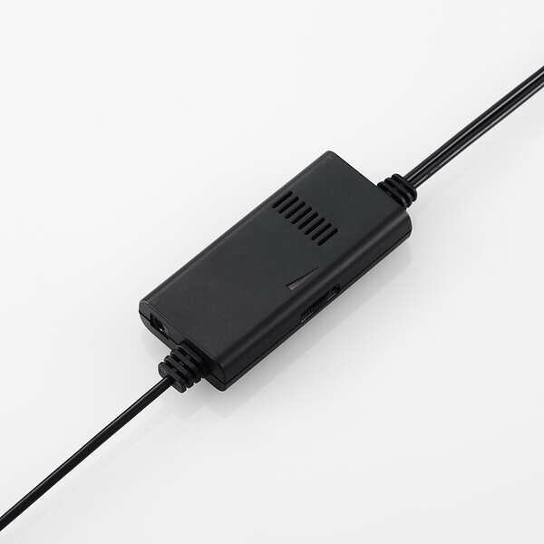 エレコム ELECOM PCスピーカー 有線 音声φ3.5mm 電源ACアダプター 小型 ステレオ 最大出力6W(3W+3W) アンプ内蔵 ブラック(MS-P08A2BK) メーカー在庫品 nanos-sr-11919002 ナノズ 楽天市場店 サンプル画像2