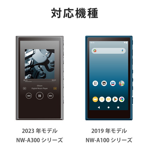 【P5E】エレコム ウォークマン NW-A300 / NW-A100 シリーズ 保護フィルム 反射防止 抗菌(AVS-A23FLF) 取り寄せ商品 nanos-sr-11733771 ナノズ 楽天市場店 サンプル画像3