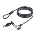 StarTech.com ノートPC用ロック/2m/シリンダー錠/Nano Saverスロット対応(NANOK-LAPTOP-LOCK) 目安在庫=△(3)