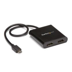 StarTech.com MSTハブ/USB-C - 2x HDMI/デュアル4K30Hz/DP alt/Winのみ対応(MSTCDP122HD) 目安在庫=○