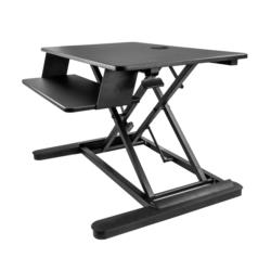StarTech.com 昇降デスク/平面設置/24インチモニタ2台積載可能/耐荷重12.7kg(ARMSTSLG) 目安在庫=△