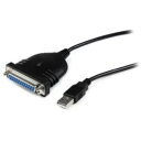 StarTech.com pϊP[u/USB-A - DB25/1.8m/IXEX/ubN(ICUSB1284D25) ڈ݌=