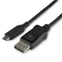 StarTech．com USB-C - DP 1.4 ケーブル/1m/8K60Hz(CDP2DP141MB) 取り寄せ商品