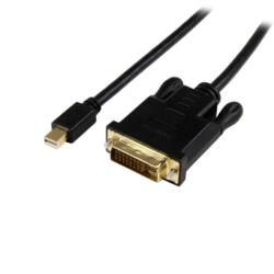 StarTech.com ディスプレイ変換ケーブル/mDP - DVI-D/91cm/1080p/active/BK(MDP2DVIMM3BS) 取り寄せ商品