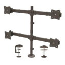 StarTech.com モニターアーム/4画面/最大27インチ/多関節/1台あたり耐荷重8kg(ARMQUAD) 目安在庫=△(2)