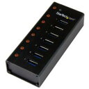 StarTech.com USBハブ/USB 3.0/USB-A - 7x USB-A/ACアダプター/壁面設置対応(ST7300U3M) 目安在庫=△