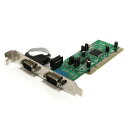 StarTech.com シリアル増設カード/PCI/2ポート RS232C/161050 UART/128 Kbps(PCI2S4851050) 目安在庫=△