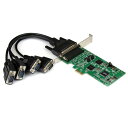 StarTech.com シリアル増設カード/PCIe - 2x RS232 + 2x RS422/RS485コンボカード(PEX4S232485) 目安在庫=△