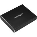 StarTech.com 外付HDD / SSDケース/USB-A & C/2x M.2 SSD/B-Key/NGFF(SM22BU31C3R) 目安在庫=△