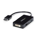 StarTech.com ディスプレイアダプター/DP - VGA DVI HDMI/1080p/ブラック(DP2VGDVHD) 目安在庫=○(2)