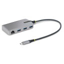 StarTech.com USBハブ/USB 3.2 Gen 1/USB-C - 3x USB-A/バスパワー/LAN(5G3AGBB-USB-C-HUB) 目安在庫=△(2)